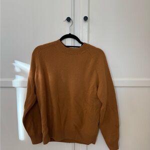 NAADAM Luxe Cashmere Sweater in Dark Ginger 🫚